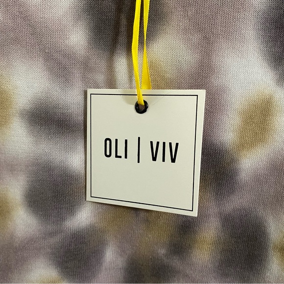 Oli Viv Tie Dye Crop Sweatshirt NWT - Picture 6 of 7